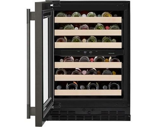 KitchenAid 46-Bottle Wine Cellar - KUWL524SBE