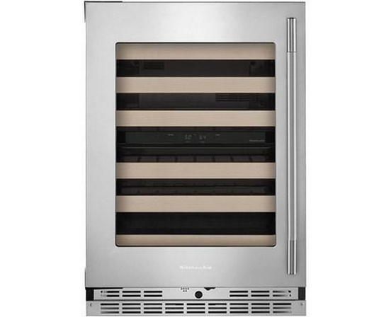 KitchenAid 46-Bottle Wine Cellar - KUWL524SPS