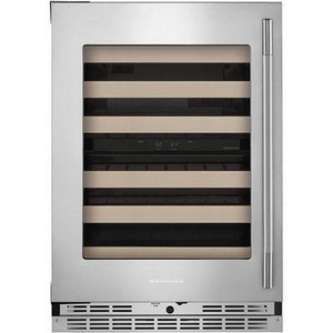 KitchenAid 46-Bottle Wine Cellar - KUWL524SPS