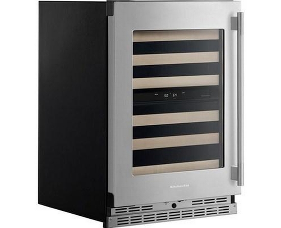 KitchenAid 46-Bottle Wine Cellar - KUWL524SPS