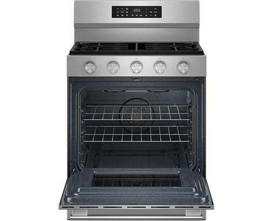 KitchenAid 30-Inch Freestanding Gas Range With Convection Technology - KFGS330TPS