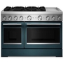 KitchenAid 48-Inch Freestanding Commercial-Style Dual-Fuel Range With Griddle - KFDD948SAG