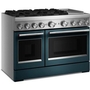 KitchenAid 48-Inch Freestanding Commercial-Style Dual-Fuel Range With Griddle - KFDD948SAG