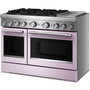 KitchenAid 48-Inch Freestanding Commercial-Style Dual-Fuel Range With Griddle - KFDD948SWF