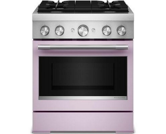 KitchenAid 30-Inch Freestanding Commercial-Style Dual-Fuel Range - KFDS930SWF
