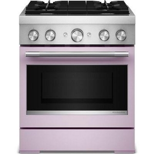KitchenAid 30-Inch Freestanding Commercial-Style Dual-Fuel Range - KFDS930SWF