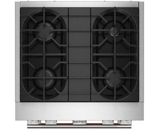 KitchenAid 30-Inch Freestanding Commercial-Style Dual-Fuel Range - KFDS930SWF