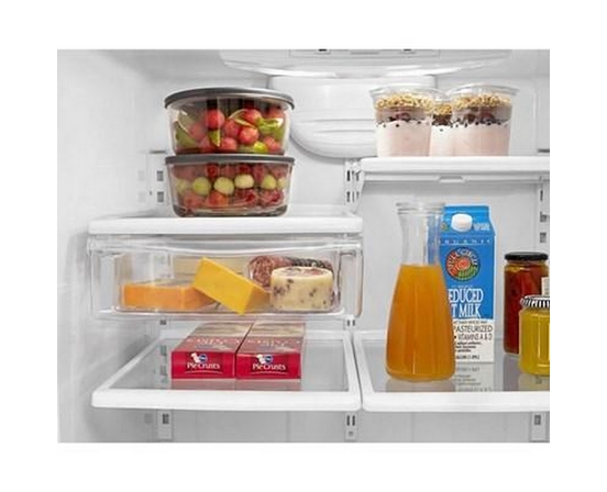 Amana 33In 22 Cu.Ft. Bottom Mount Freezer Refrigerator - ABB2224BRM