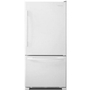 Amana 33In 22 Cu.Ft. Bottom Mount Freezer Refrigerator - ABB2224BRW