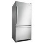 Amana 30-Inch, 18 Cu. Ft. Bottom Mount Freezer Refrigerator - ABB1924BRM