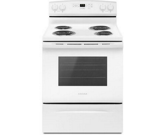 Amana 30In Freestanding Electric Range - YACR4503SFW