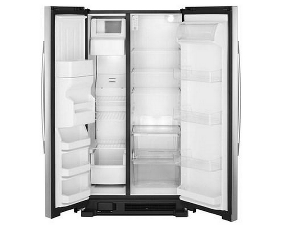 Amana 33In 21 Cu.Ft. Side-By-Side Refrigerator With External Water & Ice Dispenser - ASI2175GRS