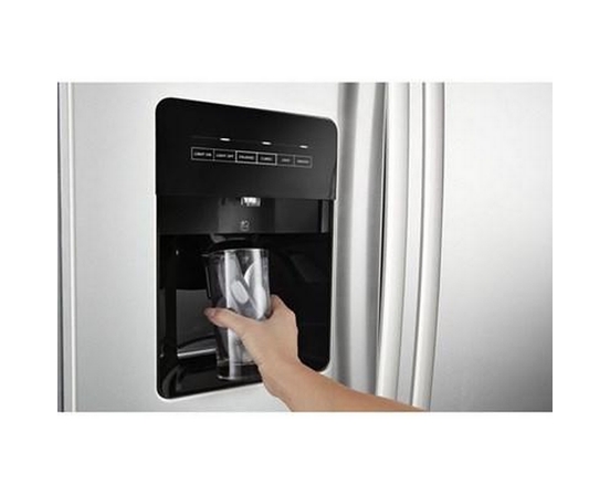 Amana 33In 21 Cu.Ft. Side-By-Side Refrigerator With External Water & Ice Dispenser - ASI2175GRS