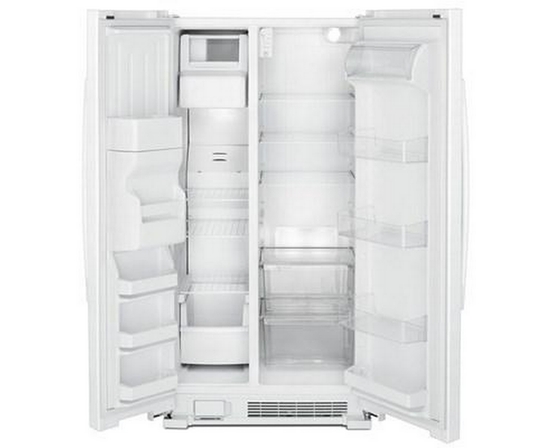 Amana 33In 21Cu.Ft. Side-By-Side Refrigerator With External Water & Ice Dispenser - ASI2175GRW