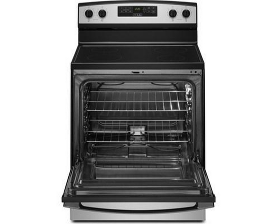 Amana 30-Inch Electric Range With Extra-Large Oven Window - YAER6203MSS