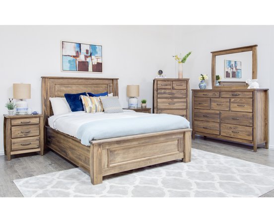 Queen Size 4-pc Tofino Bedroom Set by Mako