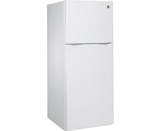 GE 24-Inch, 11.6 Cu. Ft. Top Freezer Refrigerator - GPE12FGKWW