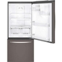 GE 30-Inch, 20.9 Cu. Ft. Bottom Freezer Refrigerator - GDE21DMKES