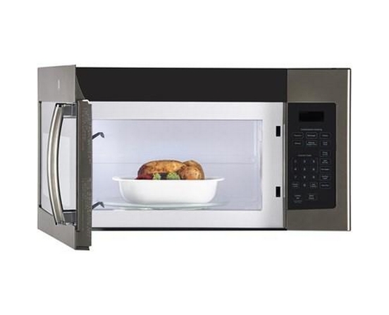 GE 30-Inch, 1.6 Cu. Ft. Over-The-Range Microwave Oven - JVM1635SLJC