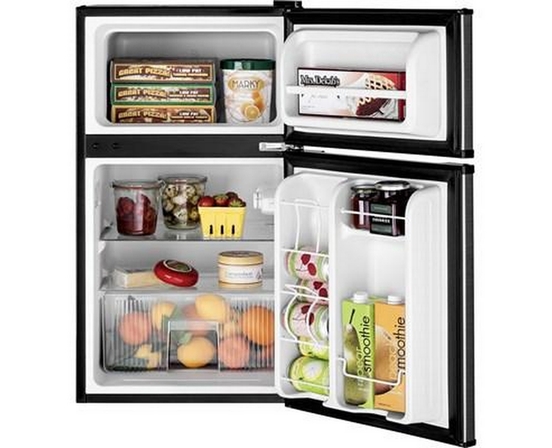 GE 19-Inch, 3.1 Cu. Ft. Compact Refrigerator - GDE03GLKLB