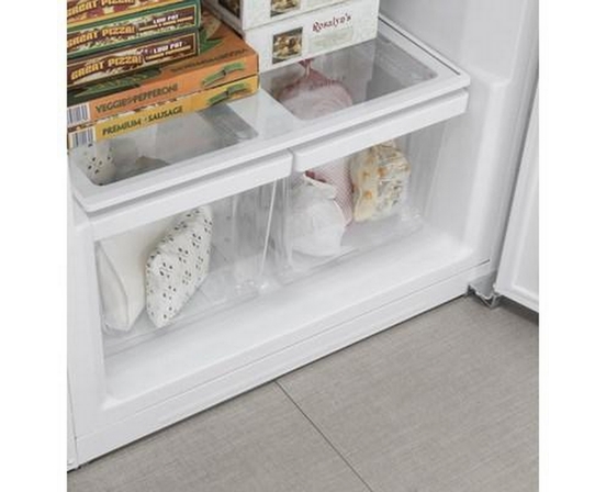 GE 21.3 Cu. Ft. Upright Freezer With Led Lighting - FUF21DLRWW