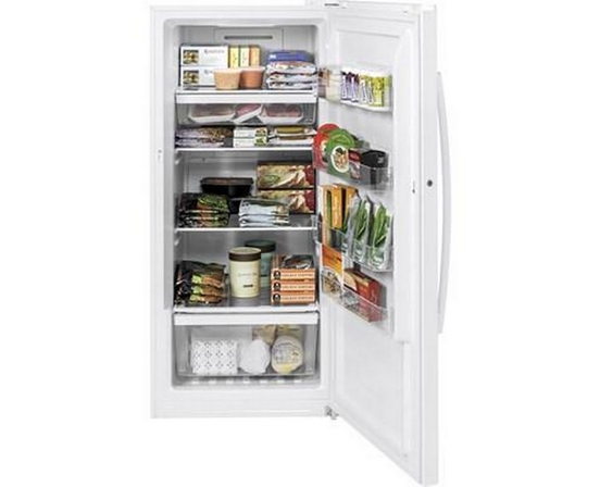 GE 14.1 Cu. Ft. Upright Freezer With Led Lighting - FUF14DLRWW