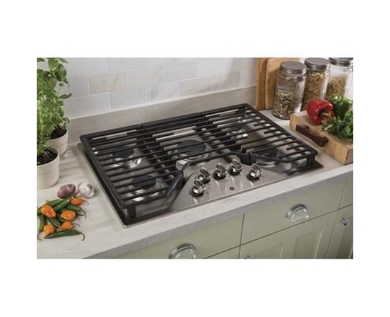 GE 30-Inch Built-In Gas Cooktop - JGP5030SLSS