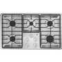 GE 36-Inch Built-In Gas Cooktop With Max Burner System - JGP3036SLSS