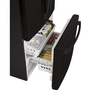 GE 33-Inch, 18.6 Cu. Ft. Counter-Depth French-Door Refrigerator - GWE19JGLBB