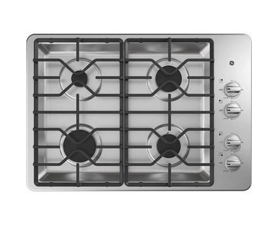 GE 30-Inch Built-In Gas Cooktop - JGP3030SLSS