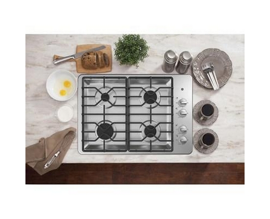 GE 30-Inch Built-In Gas Cooktop - JGP3030SLSS