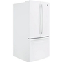 GE 33-Inch, 18.6 Cu. Ft. Counter-Depth French-Door Refrigerator With Ice Maker - GWE19JGLWW