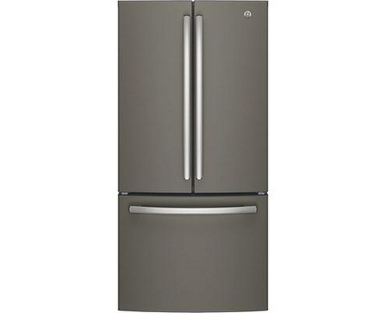 GE 33-Inch, 18.6 Cu. Ft. Counter-Depth French-Door Refrigerator - GWE19JMLES