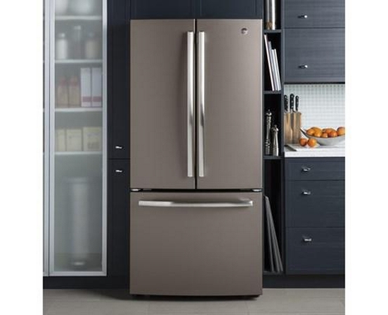 GE 33-Inch, 18.6 Cu. Ft. Counter-Depth French-Door Refrigerator - GWE19JMLES