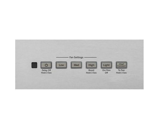 GE 30-Inch Wall Mount Range Hood With Chef Connect - UVW8301SLSS