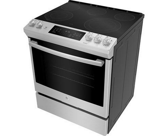 GE 30-Inch Slide-In Electric Range With Self-Cleaning Oven - JCS840SMSS