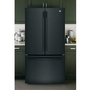 GE 36-Inch, 27 Cu.Ft. Freestanding French 3-Door Refrigerator With Internal Water Dispenser - GNE27JGMBB