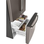GE 36-Inch, 27 Cu.Ft. Freestanding French 3-Door Refrigerator With Internal Water Dispenser - GNE27JMMES