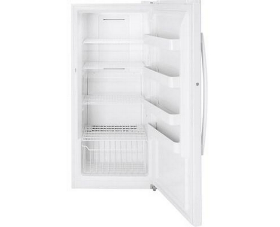 GE 14.1 Cu.Ft. Upright Freezer With Turbo Freeze - FUF14SMRWW
