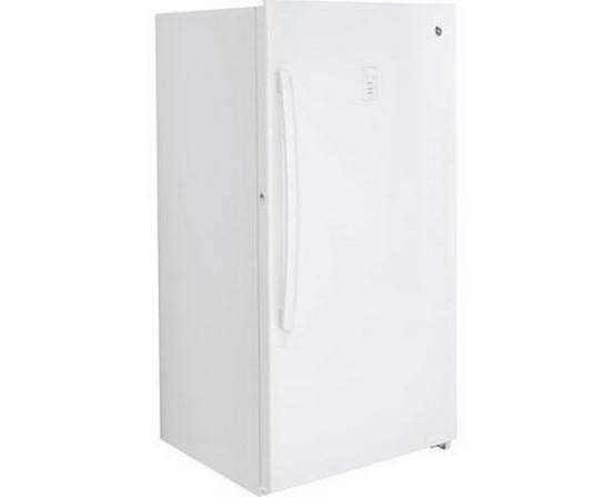 GE 21.3 Cu.Ft. Upright Freezer With Turbo Freeze - FUF21SMRWW
