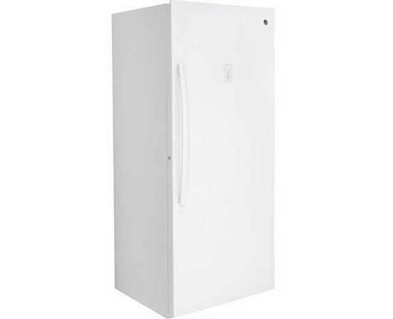 GE 21.3 Cu. Ft. Upright Freezer With Led Lighting - FUF21DLRWW