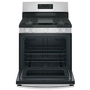 GE 30-Inch Freestanding Gas Range With Steam Clean - JCGBS66SEKSS