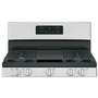 GE 30-Inch Freestanding Gas Range With Steam Clean - JCGBS66SEKSS