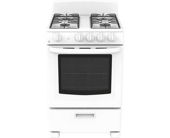 GE 24-Inch Freestanding Gas Range - JCGAS300DMWW