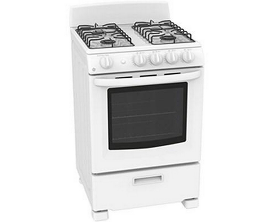 GE 24-Inch Freestanding Gas Range - JCGAS300DMWW
