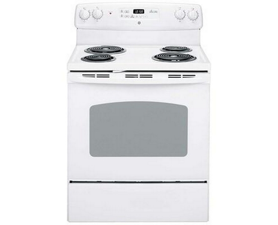 GE 30-Inch Freestanding Electric Range - JCBP240DMWW