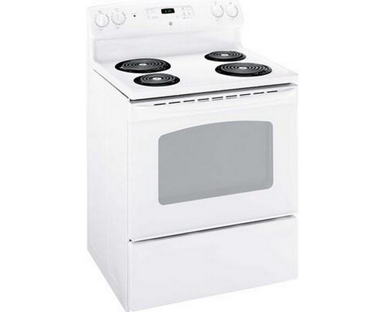 GE 30-Inch Freestanding Electric Range - JCBS280DMWW