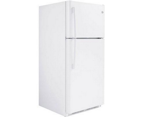 GE 30-Inch 18 Cu. Ft. Top Freezer Refrigerator - GTE18FTLKWW