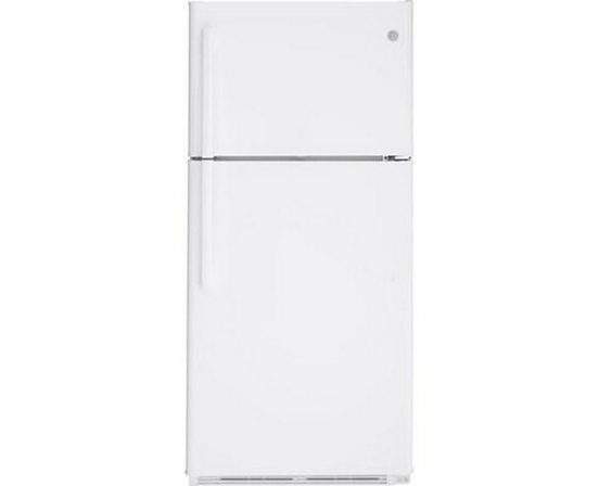GE 30-Inch 18 Cu. Ft. Top Freezer Refrigerator - GTS18FTLKWW