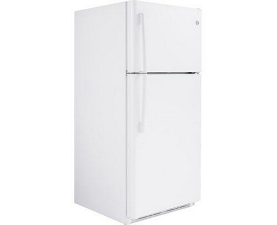 GE 30-Inch 18 Cu. Ft. Top Freezer Refrigerator - GTS18FTLKWW